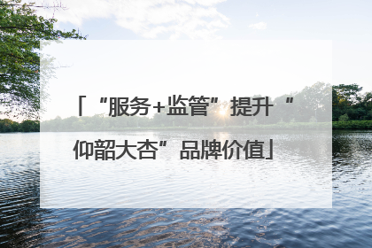 “服务+监管”提升“仰韶大杏”品牌价值