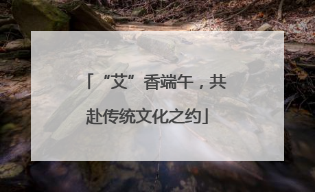“艾”香端午，共赴传统文化之约