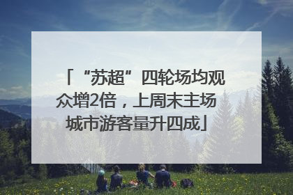 “苏超”四轮场均观众增2倍，上周末主场城市游客量升四成