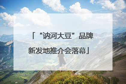 “讷河大豆”品牌新发地推介会落幕