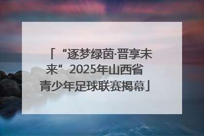 “逐梦绿茵·晋享未来”2025年山西省青少年足球联赛揭幕