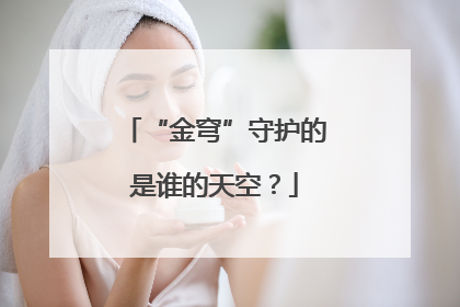 “金穹”守护的是谁的天空？
