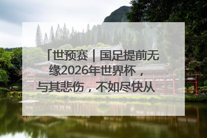 世预赛｜国足提前无缘2026年世界杯，与其悲伤，不如尽快从选帅开始重建