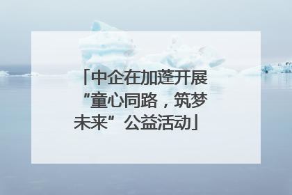中企在加蓬开展“童心同路，筑梦未来”公益活动