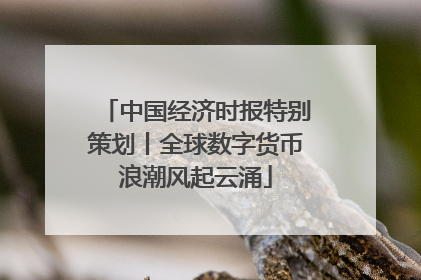 中国经济时报特别策划丨全球数字货币浪潮风起云涌