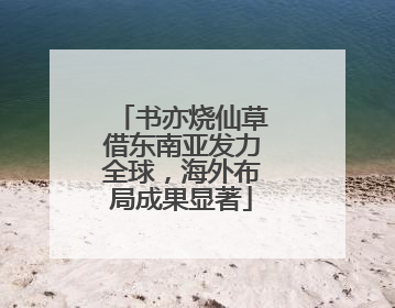 书亦烧仙草借东南亚发力全球，海外布局成果显著