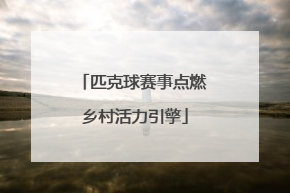 匹克球赛事点燃乡村活力引擎