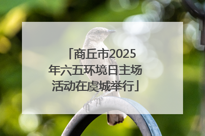 商丘市2025年六五环境日主场活动在虞城举行