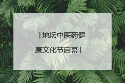 地坛中医药健康文化节启幕