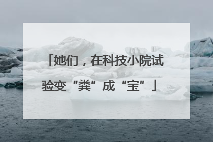 她们，在科技小院试验变“粪”成“宝”