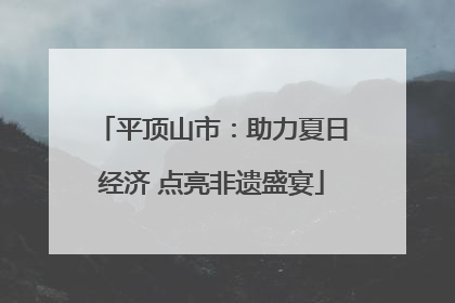 平顶山市：助力夏日经济 点亮非遗盛宴