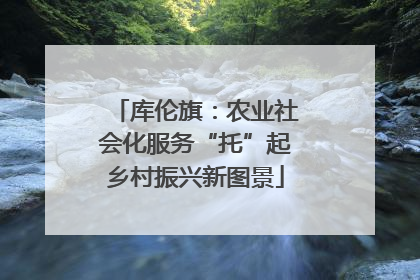 库伦旗：农业社会化服务“托”起乡村振兴新图景