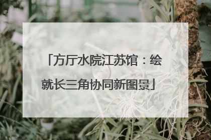 方厅水院江苏馆：绘就长三角协同新图景