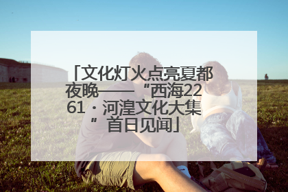 文化灯火点亮夏都夜晚——“西海2261・河湟文化大集”首日见闻