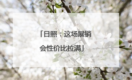 日照：这场展销会性价比拉满