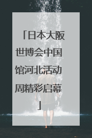 日本大阪世博会中国馆河北活动周精彩启幕