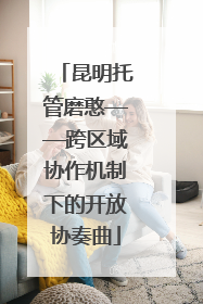昆明托管磨憨——跨区域协作机制下的开放协奏曲