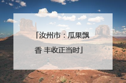 汝州市：瓜果飘香 丰收正当时