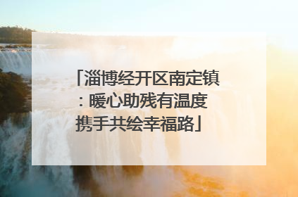 淄博经开区南定镇：暖心助残有温度 携手共绘幸福路