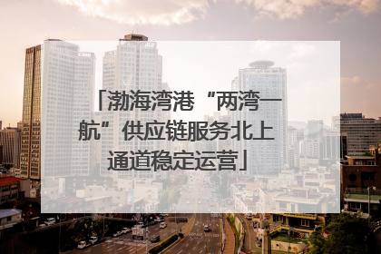 渤海湾港“两湾一航”供应链服务北上通道稳定运营
