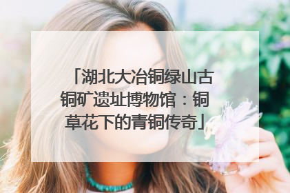 湖北大冶铜绿山古铜矿遗址博物馆：铜草花下的青铜传奇