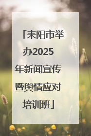 耒阳市举办2025年新闻宣传暨舆情应对培训班