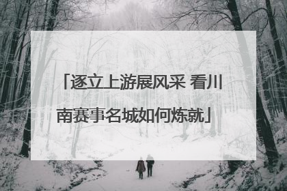 逐立上游展风采 看川南赛事名城如何炼就