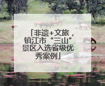 非遗+文旅，镇江市“三山”景区入选省级优秀案例
