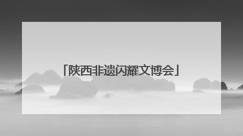 陕西非遗闪耀文博会