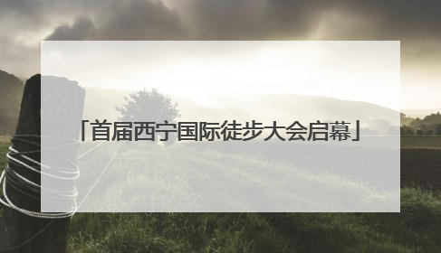 首届西宁国际徒步大会启幕