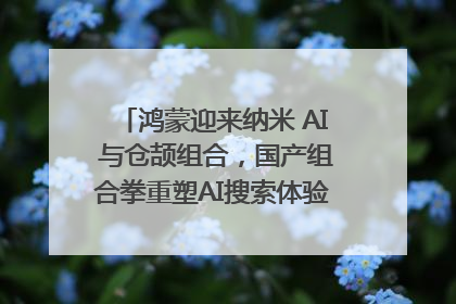 鸿蒙迎来纳米 AI 与仓颉组合，国产组合拳重塑AI搜索体验｜新经济观察