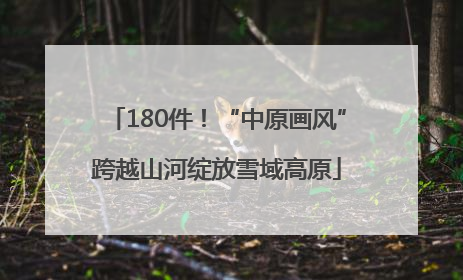 180件！“中原画风”跨越山河绽放雪域高原