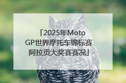 2025年MotoGP世界摩托车锦标赛阿拉贡大奖赛赛况