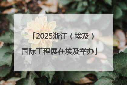 2025浙江（埃及）国际工程展在埃及举办